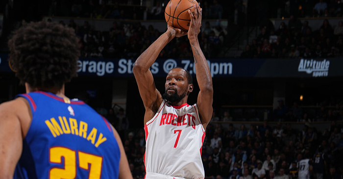 足球比分直播网-三分33中4!杜兰特:掘金轻视我们的投篮 而我们未能予以回应|凯文·杜兰特|凯文-杜兰特|休斯敦火箭队|丹佛掘金队|nba_新浪体育_新浪新闻